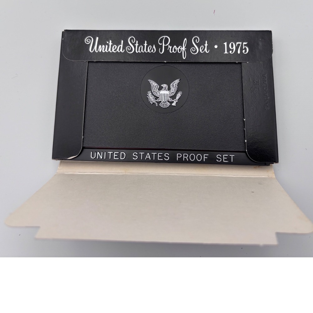 1975 United States Proof Set Bicentennial 6 Coin US Mint Original Packaging Case